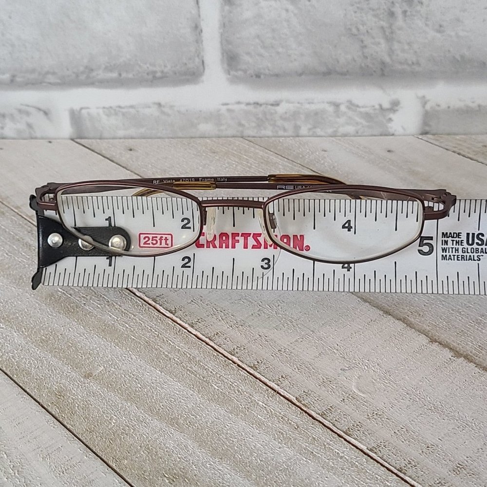 Randolph RE Vista Italy Oval Glasses Eyewear Frames 47019 135mm - Picture 10 of 10